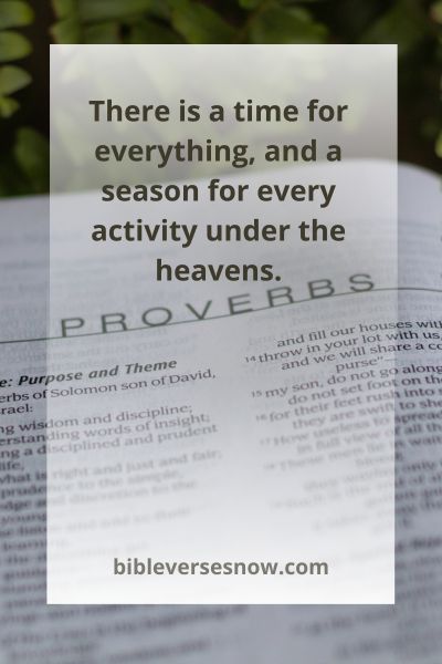 Ecclesiastes 3:1