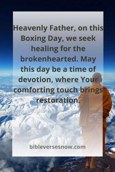 Embracing Healing Through Boxing Day Devotion