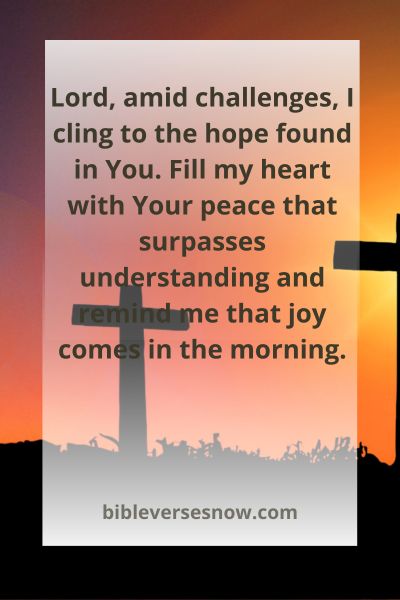 Hope in the Face of Challenges