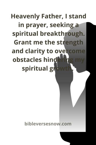 3. Invoking Spiritual Breakthrough through Prayer