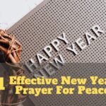 New Year Prayer For Peace