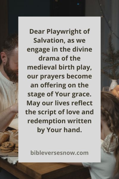 Offering Prayers in the Spirit of the Medieval Jesus Birth Play