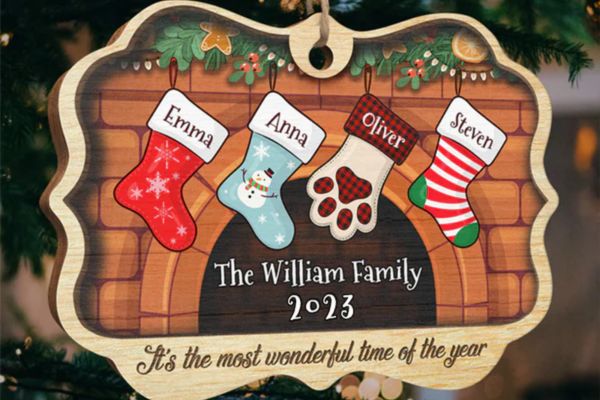 Personalized Christmas Ornament 3