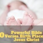 Bible Verses About Birth Place of Jesus Christ