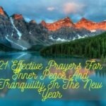 Prayers For Inner Peace And Tranquility In The New Year