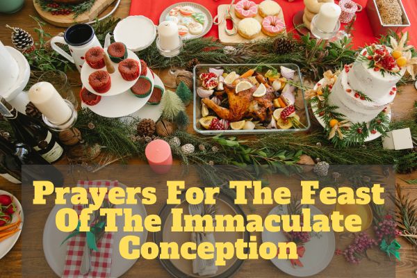 Prayers For The Feast Of The Immaculate Conception