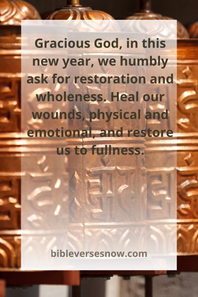 Praying for Recovery in the New Year