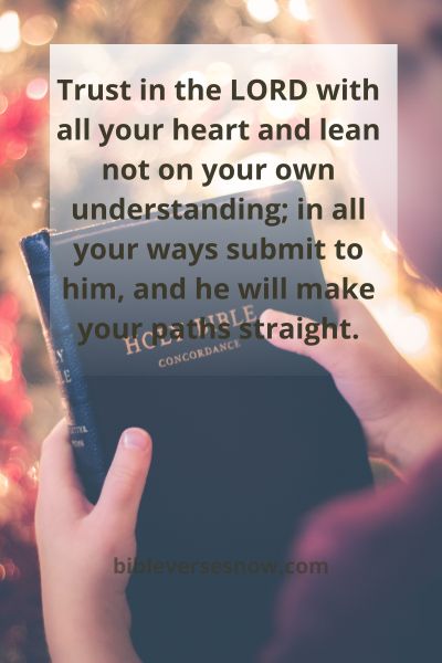 Proverbs 3:5-6