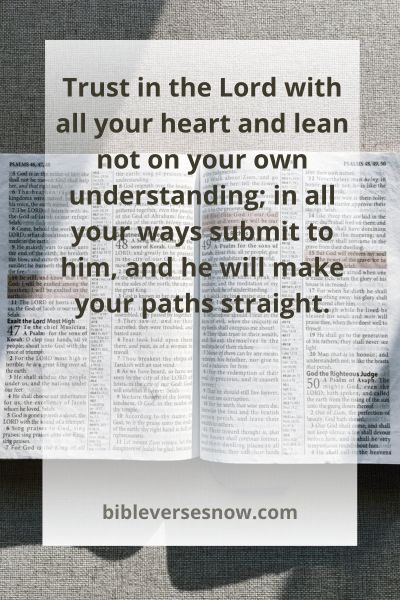 Proverbs 3:5-6