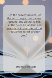 Psalm 96:11-12