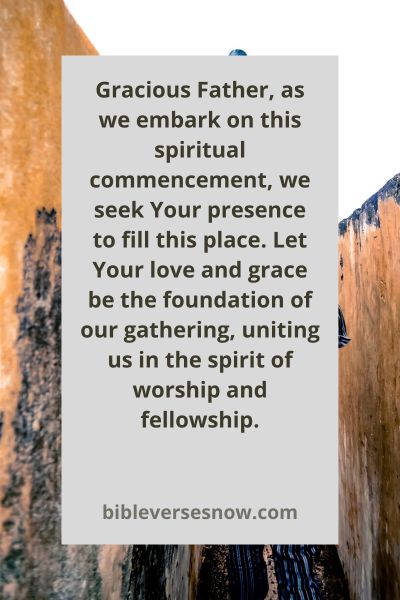 Spiritual Commencement