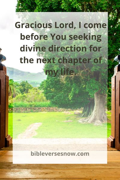 Guidance from Above