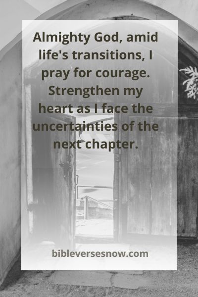Courage in Transition
