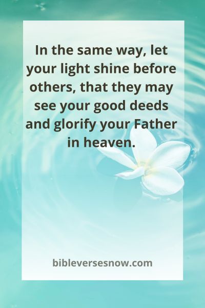 Matthew 5:16
