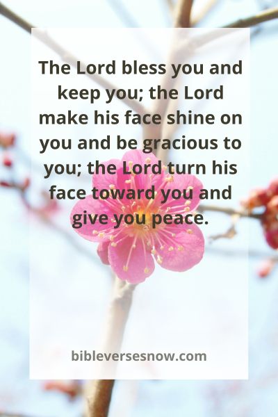 Numbers 6:24-26