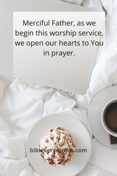 Opening our Hearts in Prayer