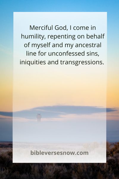 Repenting of Generational Sin