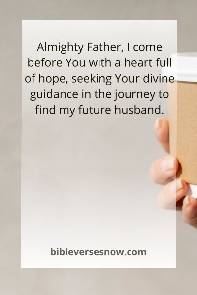 Seeking Divine Guidance for My Future Husband