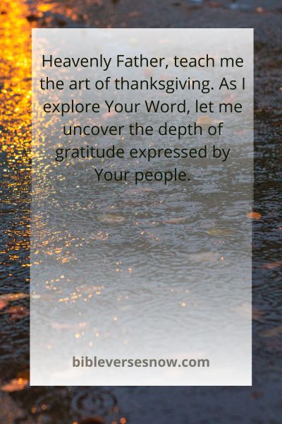 The Art of Thanksgiving