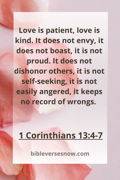 1 Corinthians 13:4-7