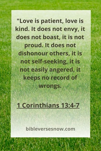 1 Corinthians 13:4-7