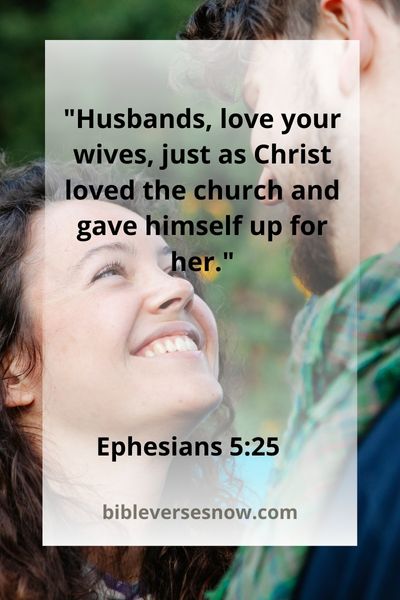 Ephesians 5:25