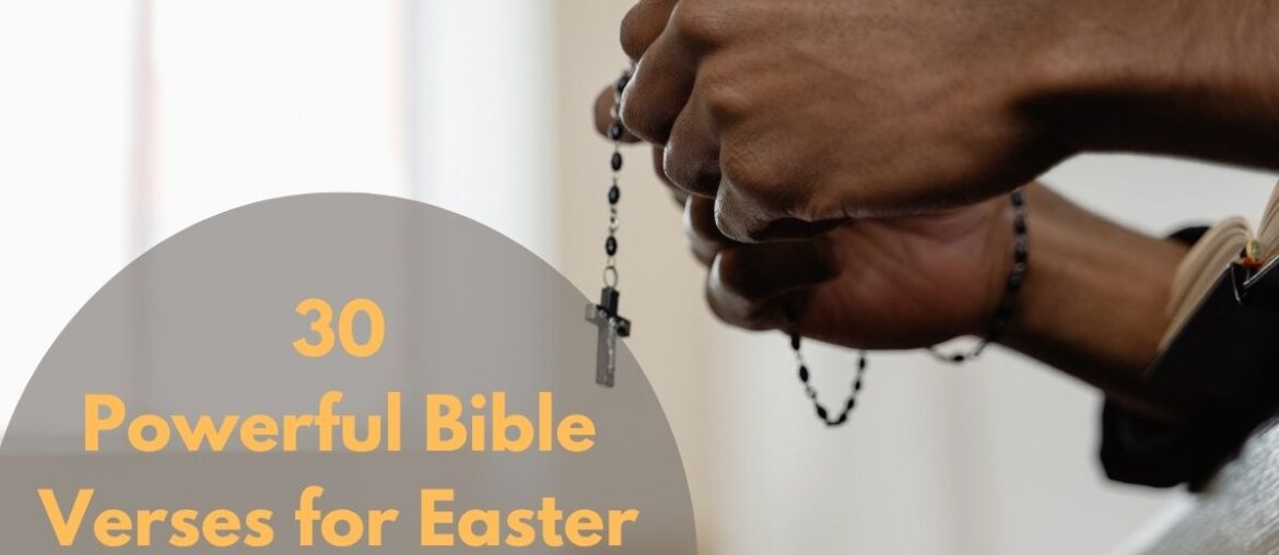 Bible Verses for Easter Sunday Prayers