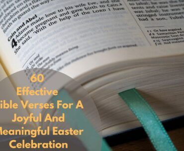 Bible Verses For A Joyful And Meaningful Easter Celebration