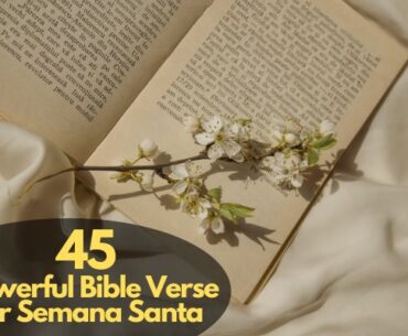 Bible Verse For Semana Santa