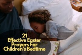 Easter Prayers For Children's Bedtime