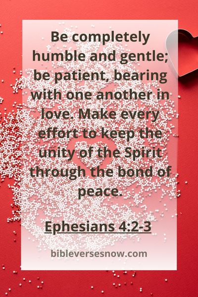 Ephesians 4:2-3