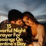 Night Prayer For Blessings On Valentine's Day