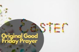 Original Good Friday Prayer