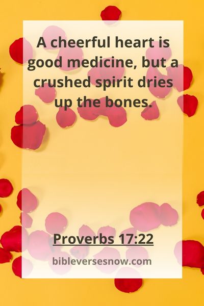 Proverbs 17:22