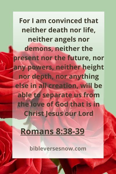 Romans 8:38-39